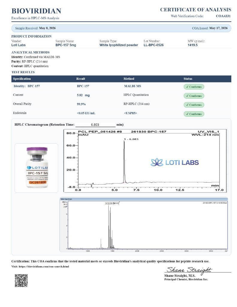 BPC-157 5mg