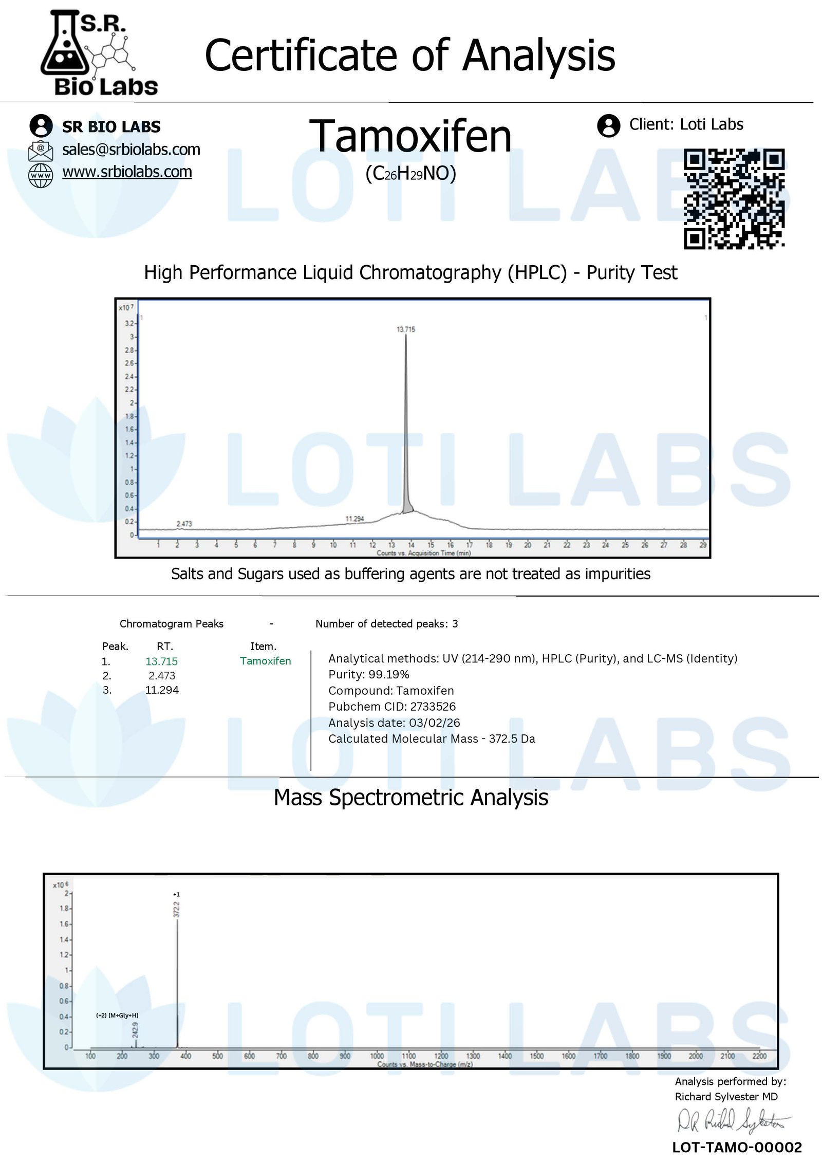Tamoxifen Citrate 20mg/ml (30ml) Tamoxifen Citrate 20mg/ml (30ml)